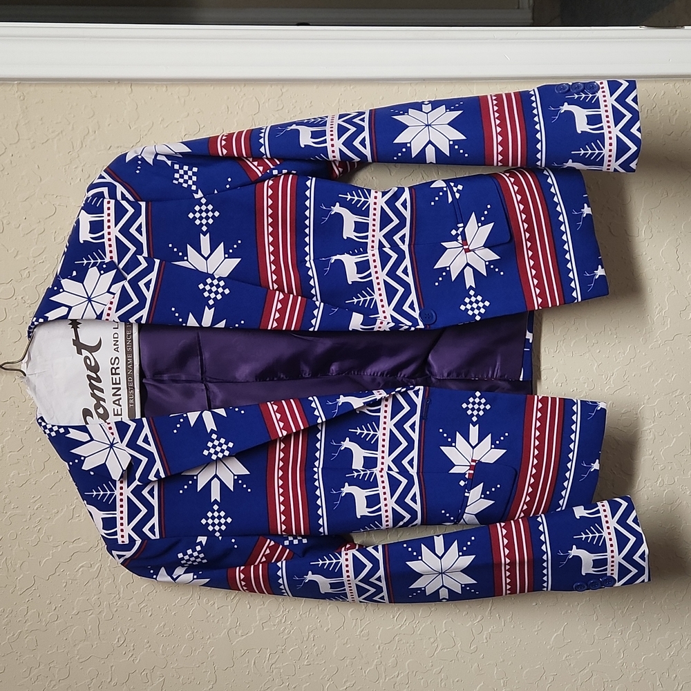 Christmas/winter theme suit